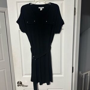White House Black Market Belted Mini Dress
